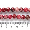 Dyed Natural Regalite/Imperial Jasper/Sea Sediment Jasper Beads Strands G-B124-C01-13-5