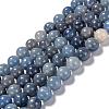 Dyed & Heated Natural Blue Aventurine Beads Strands G-F380-10mm-1