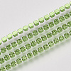 Electrophoresis Brass Rhinestone Strass Chains X1-CHC-Q009-SS6.5-B06-1