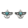 Tibetan Style Alloy Pendants PALLOY-R113-005-RS-2