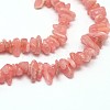 Chips Natural Rhodochrosite Beads Strands G-N0164-22-2