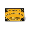 Halloween Black Alloy Brooches JEWB-M042-02-1