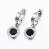 304 Stainless Steel Hoop Earrings EJEW-H338-34P-1