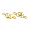 Brass Filigree Connector Charms KK-F880-02G-02-2