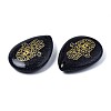 Synthetic Blue Goldstone Pendants G-T122-73B-4
