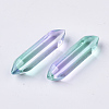 Two Tone Glass Double Terminated Point Beads GLAA-S167-12J-2