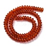 Natural Carnelian Beads Strands G-NH0030-01-3