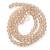 Transparent Electroplate Glass Beads Strands LS-GLAA-F029-3mm-C12-2