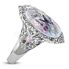 Alloy Resin Finger Rings for Women PW-WGB4259-01-5