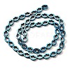 Electroplated Synthetic Non-magnetic Hematite Beads Strands G-L613-Z01-01A-2