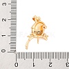 Brass Micro Pave Cubic Zirconia Pendant Bails KK-C076-26G-3