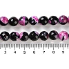 Natural Fire Crackle Agate Beads Strands G-M437-A01-01G-5