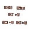 Tibetan Style Snap Lock Clasps RLF11313Y-NF-2