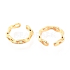 925 Sterling Silver Cuff Earrings EJEW-H124-05G-2