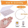1255Pcs 28 Style Opaque Acrylic Beads PACR-SZ0001-12-2