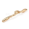 Alloy with Iron Clip Hair Barrettes PHAR-G014-05C-G-1