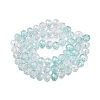 Transparent Glass Beads Strands GLAA-T023-4mm-A01-2