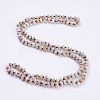Natural Netstone Beaded Multi-use Necklaces/Wrap Bracelets NJEW-K095-B09-1