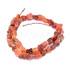 Raw Rough Natural Carnelian Beads Strands G-I279-B01-2