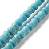 Synthetic Turquoise Dyed Beads Strands G-E594-05-1