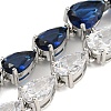 Brass Micro Pave Cubic Zirconia Necklaces NJEW-H027-01P-02-2