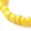 Flower Acrylic Beads Finger Rings for Kid Teen Girl Women RJEW-JR00384-7