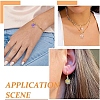 25Pcs 25 Styles Light Gold Plated Alloy Enamel Pendants ENAM-YW0004-33-7