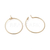 316L Surgical Stainless Steel Hoop Earring Findings STAS-G229-07G-07A-1