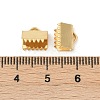 304 Stainless Steel Ribbon Crimp Ends STAS-E471-05I-G-3