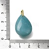 Natural Flower Amazonite Pendants GG-CBA7610-07G-05-3