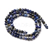Natural Lapis Lazuli Beads Strands G-RM2025-A41-4mm-A-3