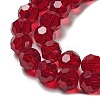 Transparent Glass Beads EGLA-A035-T10mm-D02-4