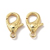 Brass Lobster Claw Clasps KK-J301-19G-2