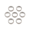 Tarnish Resistant Ring 304 Stainless Steel Spacer Beads STAS-N020-11-7mm-2
