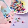 Transparent Crackle Acrylic Beads CACR-YW0001-09B-5