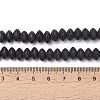 Synthetic Lava Rock Beads Strands G-B087-02A-10-4
