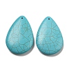 Synthetic Turquoise Big Pendants G-B070-21-1