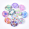 Handmade Polymer Clay Beads X-CLAY-S092-33-1