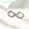 201 Stainless Steel Hoop Earrings EJEW-Z137-02P-03-2