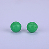 Round Silicone Focal Beads SI-JX0046A-122-2