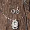Zinc Alloy Jewelry Sets FS-WG7330E-01-1