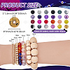 1080Pcs 24 Styles Mixed Glass Beads GLAD-PH0001-10-2