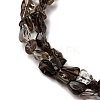 Natural Smoky Quartz Beads Strands G-I389-A31-01B-4