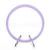 Ring Embroidery Plastic Hoops TOOL-WH0029-05B-1