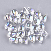 Transparent Glass Charms GGLA-S042-05A-1