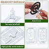 30Pcs Iron Mosquito Coil Findings FIND-CN0001-79B-5