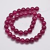 Natural & Dyed Malaysia Jade Bead Strands G-A146-10mm-A15-2