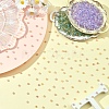50G Imitation Cat Eye Glass Seed Beads SEED-YW0003-15A-5