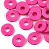 Handmade Polymer Clay Beads X-CLAY-Q251-6.0mm-60-1