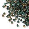 Electroplated Glass Beads X-GLAA-Q120-02A-02-1